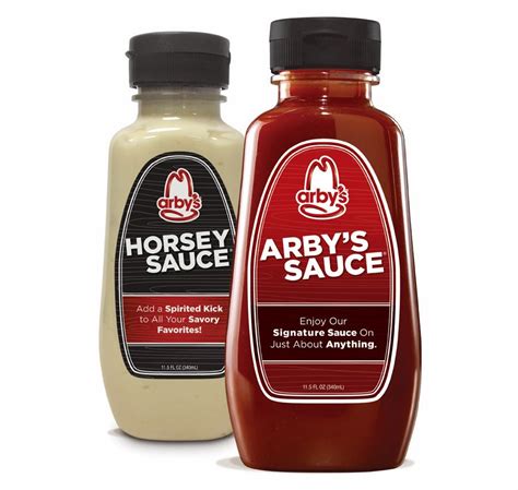 News: Arby's Offers Bottled Horsey and Arby's Sauce | Brand Eating