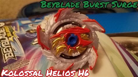 Beyblade Burst Surge unboxing: Kolossal Helios H6 - YouTube