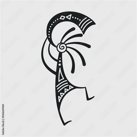 Kokopelli Svg Silhouette Cut File| Tribal Kokopelli Svg | Kokopelli Sedona Svg | Kokopelli ...