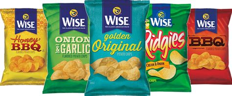 Wise Foods Potato Chips Variety 5-Pack, 7.5 oz. Sharing Size Bags ...