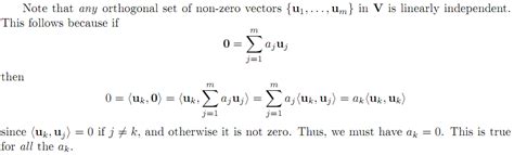 Linear Algebra: #18 Orthogonal Bases | Physics Reference