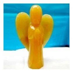 Yellow Jade Angel Sculpture at best price in Mumbai by Sri Raam Krishna ...