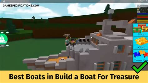 6 Best Boats In Build A Boat For Treasure - Game Specifications