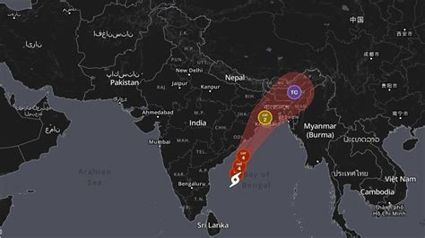 Cyclone Fani Odisha Map