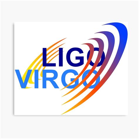 "Virgo Instrument - LIGO Collaboration Logo" Canvas Print by ...