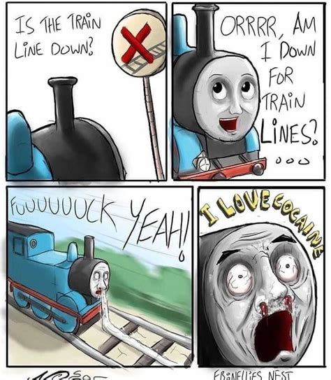 (Thomas the dank engine intensifies) : r/memes