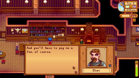 The place Is The Blacksmith in Stardew Valley? - Starfield