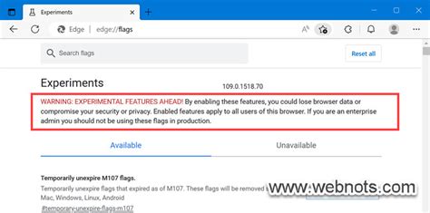 How to Use Experimental Features in Microsoft Edge? – WebNots