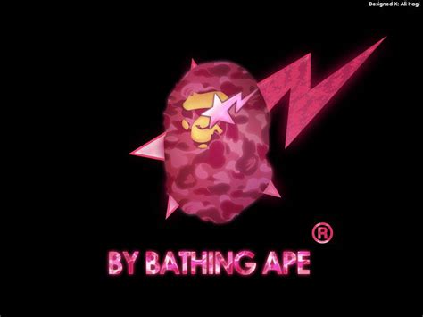 Download free Pink Bape Logo Wallpaper - MrWallpaper.com