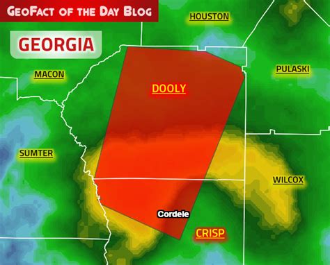 GeoFact of the Day: 10/19/2019 Georgia Tornado Warning 1