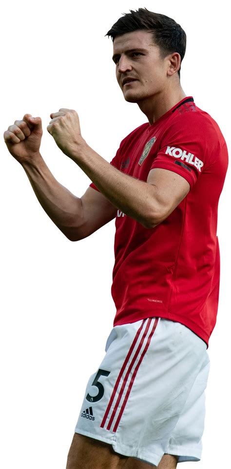 Harry Maguire Manchester United football render - FootyRenders