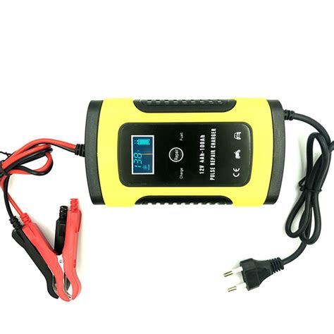 Universal Intelligent 12V 6A Pulse Repair Battery Charger 4ah-100ah ...