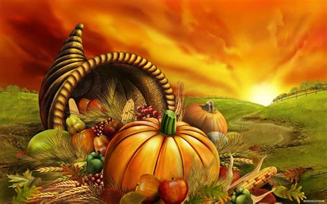 Thanksgiving Cornucopia Wallpapers - Wallpaper Cave