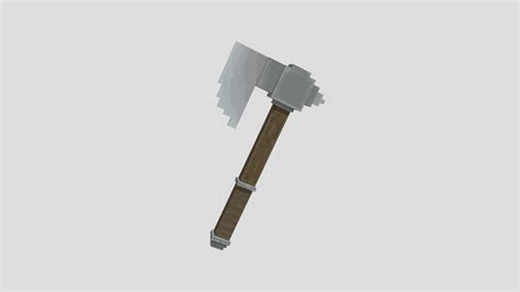 Iron Axe - 3D model by homiehash [8c6a602] - Sketchfab