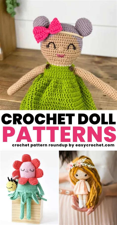 31 Must Make Amigurumi Doll Crochet Patterns - Easy Crochet Patterns