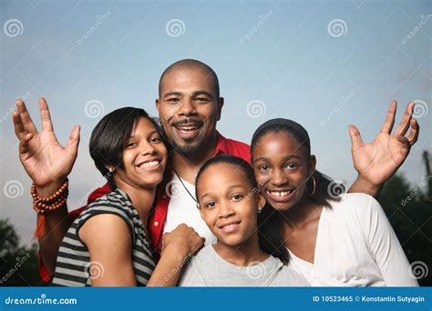 African American family stock image. Image of diversity - 10523465