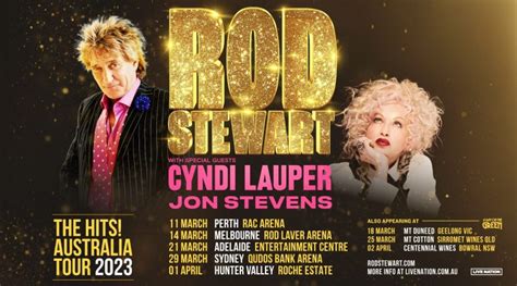 ROD STEWART Announces Huge 2023 Australian Tour With Very Special Guest ...