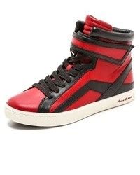 Red High Top Sneakers Outfits For Women (18 ideas & outfits) | Lookastic