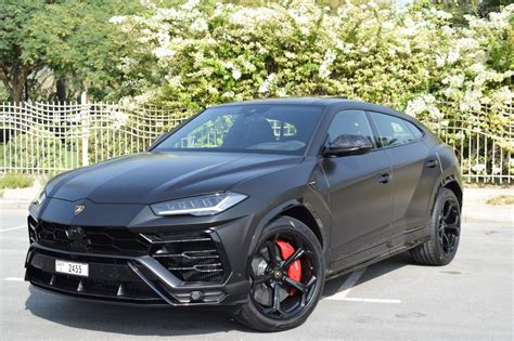 Rent Lamborghini Urus - Black in Dubai | Up to 80% OFF | Check Prices