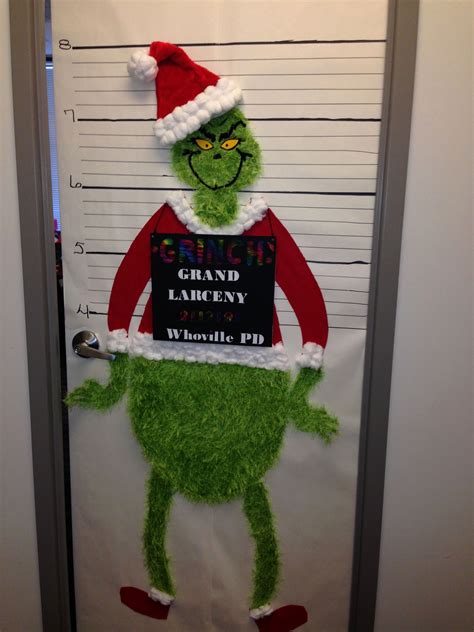 Christmas Office Decorations Inspirational How the Grinch Stole Christm… | Office christmas ...