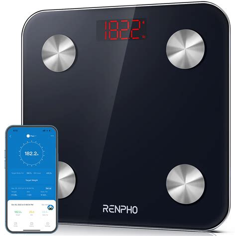 Buy RENPHO Scale for Body Weight, Digital Weighing Elis 1 Scales with Body and Water Weight ...
