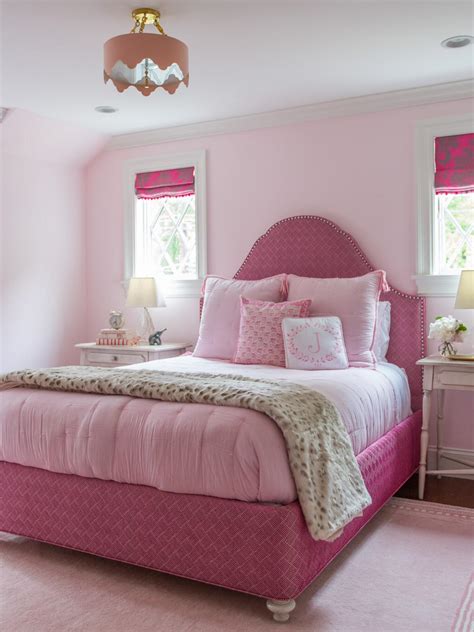 Pink Bedroom Designs For Girls - Little Girls' Shared Pink Bedroom - Project Nursery : We know ...