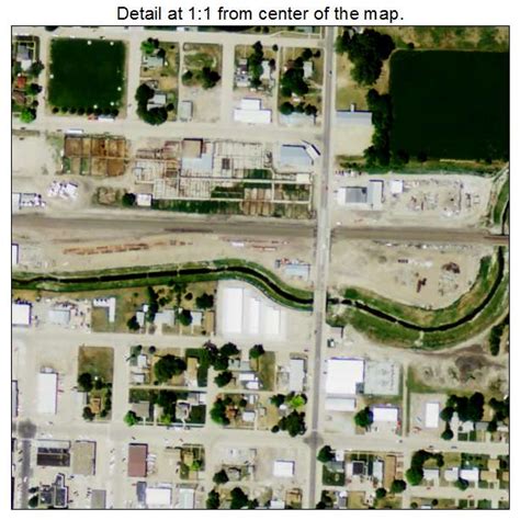 Aerial Photography Map of Broken Bow, NE Nebraska