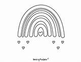 50 Best Rainbow Coloring Pages To Brighten Your Day  World Of Printables sketch template