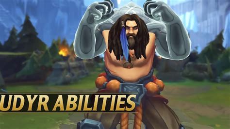 UDYR REWORK GAMEPLAY ABILITIES EXPLAINED - League of Legends - YouTube