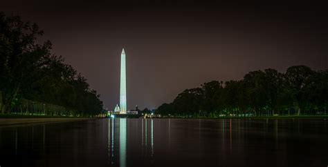 Washington Monument at Night | Andy's Travel Blog