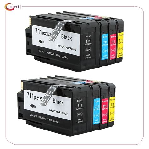 2Set Compatible Ink Cartridge for HP 711 xl ink Cartridge High Capacity with HP Designjet T120 ...