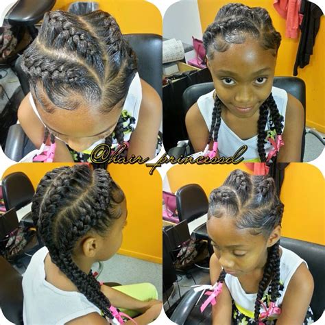 Pin by Mz Productive on Kids Hairstyles | Hair styles, Goddess braids hairstyles, Lil girl ...