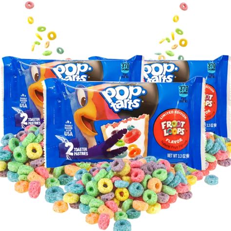 Pop-Tarts Froot Loops (6 Pack) - 576g | Candy Funhouse CA | Reviews on ...