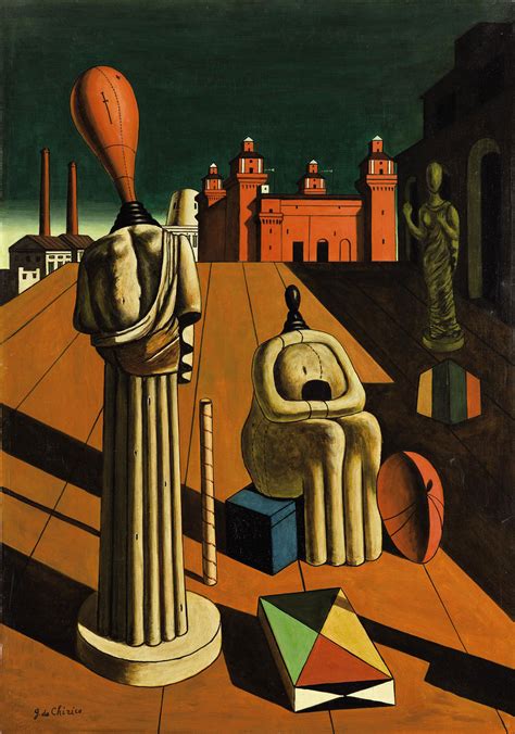 Giorgio De Chirico (1888-1978) , Le Muse inquietanti | Christie's