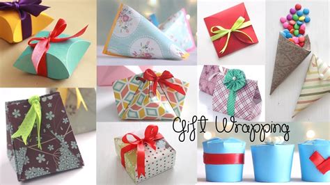 10 Fantastic Gift Wrap Ideas | Paper Crafts | Compilation - The Crafter ...