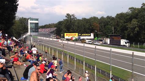 The view from Grandstand 5 (Piscina) at Monza, 2014 Italian Formula 1 Grand Prix - YouTube