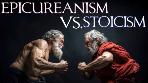 Epicureanism Vs Stoicism | Overview and Explanation - YouTube