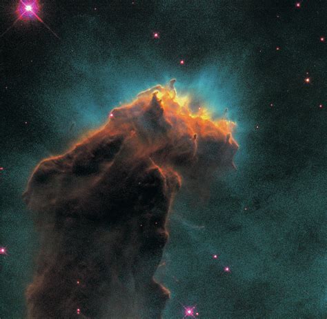 Star-birth Clouds In The Eagle Nebula Photograph by Digital Vision.