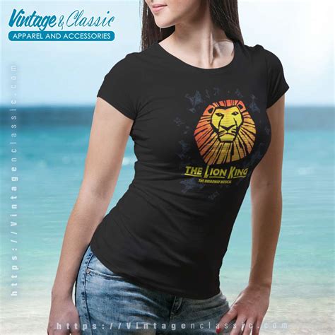 The Lion King Broadway Musical Shirt - Vintagenclassic Tee