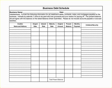 Loan Repayment Plan Template