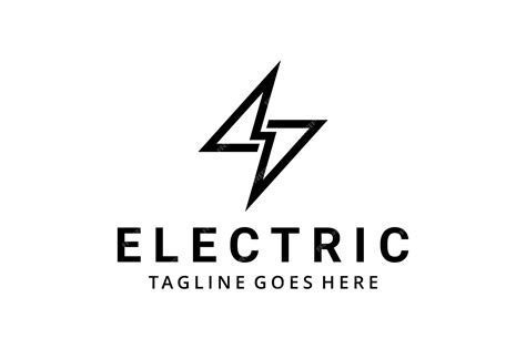 Premium Vector | Illustration modern electric sign bolt logo design template