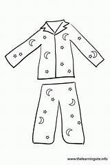 Pajama Printable Coloring Pages sketch template