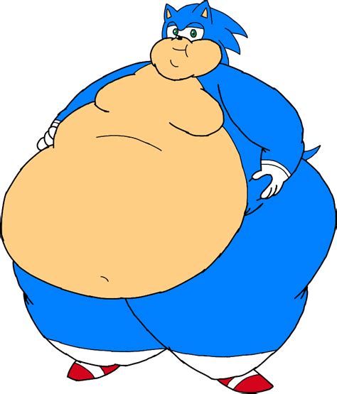 Fat Sonic by becikenagy on DeviantArt