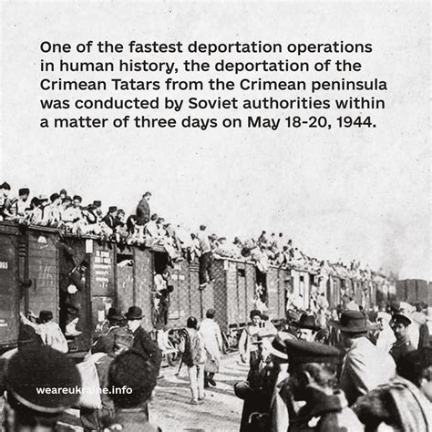 Deportation of the Crimean Tatars Memorial Day - We Are Ukraine