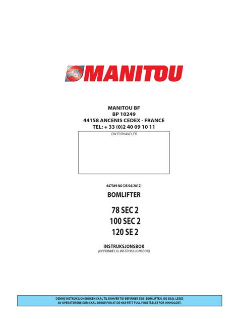 Liftmanual | PDF