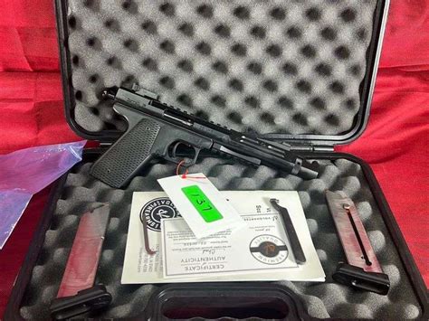 Volquartsen Scorpion 22 WMR Pistol - Baer Auctioneers - Realty, LLC