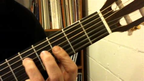 Guitar Bar Chord Exercise - YouTube