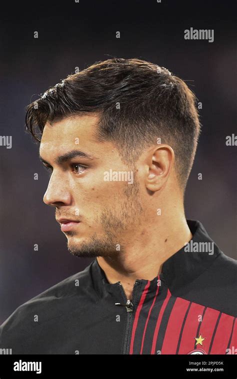 Naples, Italy. 2 Apr, 2023. Brahim Diaz of AC Milan during the Serie A ...