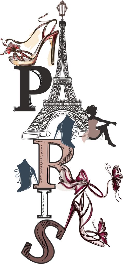 Download Eiffel At Getdrawings Com Free For Personal - Paris Clip Art - Png Download - Full Size ...