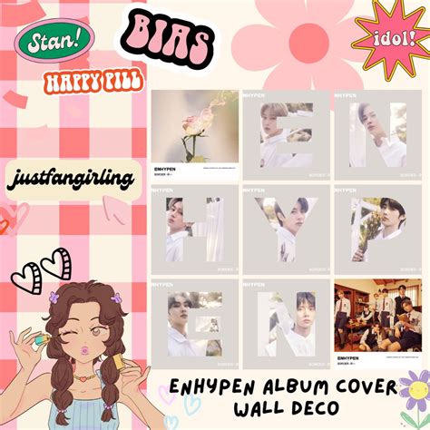 KPOP ENHYPEN ALBUM COVER WALL DECO | Shopee Philippines